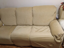 LULUDANY芝华士沙发套罩弹力加厚头等舱四季通用防猫抓芝华仕万能全包罩 【沙发套】卡其 三人位 实拍图