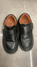 巴布豆（BOBDOG）童鞋男童软底黑色皮鞋春秋款百搭儿童鞋 108533103 黑色28 实拍图