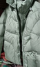 森马（Semir）羽绒服女90绒子中长款显瘦龟背廓形25冬通勤厚外套109725113002 实拍图
