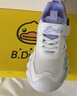 B.Duck小黄鸭童鞋女童运动鞋冬季闪灯发光保暖鞋亮灯二棉鞋5010A米色26 实拍图