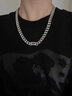 蔓笙古巴钛钢项链男潮嘻哈高级感男士锁骨链个性简约时尚学生送男友 实拍图