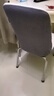 暮织纱弧形椅子套餐桌圆凳子座椅套罩拼色简约加厚弹力餐椅套家用凳子套 兰若恋芝麻灰 实拍图