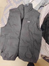 JEEP【易穿搭】羽绒马甲男冬季轻薄保暖羽绒服背心大码外穿休闲运动外 灰色【升级版无LOGO】 4XL (建议180-200斤) 实拍图