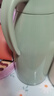 欣美雅数显保温壶玻璃内胆热水壶家用保温水壶暖水瓶大容量开水壶温水瓶 绿色【智能显温】 2L 升级加厚款 实拍图