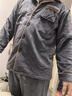 轩靓睡衣男加厚长袖保暖海岛绒家居服秋冬季大码套装 71652深灰 3XL  实拍图