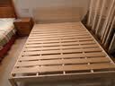 祝拓实木床双人床1.8米2米1.5米现代简约出租房简易单人床家用木板床 透气30高|床+床垫 1500mm*2000mm 实拍图