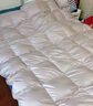霞珍羽绒被95%白鹅绒被芯 A类100支全棉轻音鹅绒被子 防绒保暖 5A级春秋被-100支全棉贡缎 200cm*230cm 实拍图