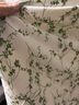 品彩（PinCai）连衣裙女温柔风碎花短袖连衣裙V领时尚A字中长裙 P132Q1227 实拍图
