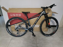 萨瓦 萨瓦碳纤维山地车超轻内走线自行车喜玛诺变速油刹男女越野迪卡2 灰黑U6000-18速 29*15 建议170-178cm 实拍图