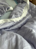 兰叙LENCIER夏季凉感奥地利兰精天丝空调被子可水洗夏凉薄被芯 冰蓝（填充整张凉感纤维） 200*230cm【3.6斤】 实拍图