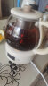 小熊（Bear）煮茶器煮茶壶花茶壶 养生壶迷你电热水壶蒸茶器  316L喷淋式不锈钢烧水壶黑茶茶具1升ZCQ-F10N7 实拍图