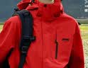JEEP冲锋衣女新款三合一可拆卸户外防风防水超好看登山服冲锋衣裤外套 男女同款-朱雀红【三合一可拆卸 M（90-100斤） 实拍图