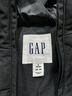 Gap男装徽章logo抽绳立领连帽羽绒服纯色外套677652 黑色 S (165/88A) 亚洲尺码 实拍图