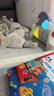 babycare安抚糖果枕食梦兽浅黄+婴儿健身架器脚踏西高地黎空紫 实拍图