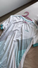 川崎（KAWASAKI）羽毛球服套装夏款运动速干短袖T恤训练队服A1806 男款白黑 L 实拍图