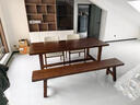 金沙公爵（Duke Kingtha）实木大书桌去客厅化大长桌简约多人办公学生写字学习桌书房工作台 单桌200*80*75(厚5cm) 实拍图