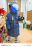 巴拉巴拉羽绒服中长款冬加厚外套男女童连帽亲子装防风防泼水209425107212 实拍图