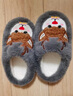 LA CHAPELLE HOMME亲子儿童保暖防滑软底男女棉拖鞋2132 灰色 28-29 实拍图