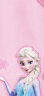 迪士尼艾莎女童马甲秋冬儿童背心春秋外穿爱莎公主宝宝摇粒绒马夹 JXAM3002D粉色 120  实拍图