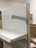 哈骆顿（HALODN） 洞洞板书架立式置物架电竞桌电脑桌储物收纳墙免打孔落地书架子 白色 86*39*195cm 实拍图