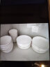 雁怀碗碟家用新款北欧琉璃金边陶瓷餐具套装盘碗组合整套2-10人食 金边琉璃6英寸面碗2个装 晒单实拍图