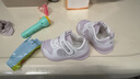 基诺浦（ginoble）步前鞋25年春秋季软底机能鞋 男女宝宝学步鞋GB2397A白色/淡紫 实拍图