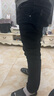 真维斯（Jeanswest）牛仔裤男士秋冬款修身小脚长裤潮流潮牌商务直筒长裤男黑色33 实拍图