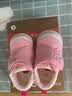 卡特兔宝宝学步鞋春季婴儿鞋宝宝鞋子机能鞋男童鞋女童幼儿室内鞋 粉色-棉纱 20 内长12.5cm 脚长11.5-12.0 实拍图