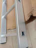 瑞洋梯子加厚铝合金家用梯子稳固冲压直梯单面阁楼爬梯上下铺梯子楼梯 德标加厚1.5米 实拍图