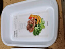 家の物语（KATEI STORY）日本进口备菜盘厨房料理火锅配菜盘蔬菜拼盘托盘方形碟子食品级 800ml*4个装（日本制食品级） 实拍图