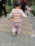 aqpa【95白鸭绒&三防】羽绒背心秋冬保暖羽绒服儿童装男女童宝宝马甲 萌兔奇缘 90cm 实拍图