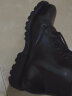 强人男靴3515工装皮鞋牛皮耐磨户外军迷靴 经典马丁靴 黑色 39码 实拍图