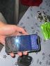 魅族（meizu）PANDAER 自由金属妙磁抗菌壳Click按键模组  自由金属-全息扫描（亮面） iPhone 14 实拍图