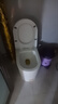JOMOW家用马桶普通陶瓷坐便器大冲力超漩虹吸式小户型静音节水防臭座厕 B款大口径经典款 400mm 实拍图