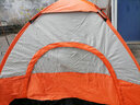 凯路德（KAIROAD）露营帐篷户外3-4人全自动速开手抛帐防晒防雨过夜加大野外套装 2人双门款-桔白 实拍图
