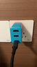 海备思Switch充电器NS便携底座氮化镓65W快充头OLED掌机配件拓展坞手机笔记本连接电视显示器HDMI转换器 【标准版】红蓝“经典”配色（配1米全功能线） 实拍图