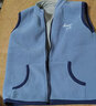 南极人Nanjiren儿童背心男童秋冬儿童摇粒绒马甲保暖背心马甲舒适内搭外穿 蓝色 140  实拍图