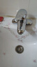 BSITN双孔面盆水龙头洗脸盆浴室卫生间洗手台盆冷热水龙头B1020 实拍图