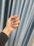 美肤语法式美甲贴片穿戴甲(冰透蓝猫眼)长款假指甲果冻胶带工具MF8291 实拍图