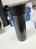 膳魔师（THERMOS） 保温杯男女不锈钢商务办公滤网泡茶水杯子TCMK-500/350团购定制 CMK-501 藏青色 470ml 实拍图