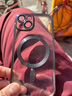蓝轩【自带镜头膜】苹果15promax手机壳iphone15透明磁吸充电全包防摔plus简约硅胶软壳 苹果15【石墨黑】强磁吸附+永不发黄+膜 实拍图