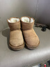 回力童鞋儿童雪地靴2025冬季新款男童高帮加绒保暖棉鞋女童加厚棉靴子 栗栗色-0044 29 推荐脚长17.4内长18.4 实拍图