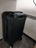 SUKESI品牌行李箱男拉杆箱女旅行箱万向轮皮箱子密码箱结实耐用时尚商务 黑色 20英寸 可登机 实拍图