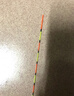 阿卢h12轻口鲫鱼漂鲤鱼漂高灵敏度细尾纳米浮漂抗流水枣核型行程浮标 LPH12-17目细尾 1号一支(吃铅约1.83g) 实拍图