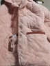 芬腾加厚加绒夹棉经典翻领时尚长袖睡衣家居服女睡衣 实拍图