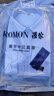罗蒙（ROMON）抗皱衬衫男士长袖秋冬季商务休闲棉加绒保暖衬衣免烫正装时尚条纹 K08-15白色【1件装】 40 实拍图