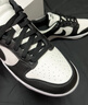耐克（NIKE）男鞋 Dunk Low 黑白熊猫经典低帮复古休闲板鞋DD1391-100 44 实拍图