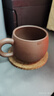 眷砂堂宜兴紫砂杯纯全手工带把品茗杯茶碗功夫小茶杯子茶盅茶具紫泥原矿 实拍图