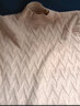 斐特玛【撤柜精品】针织衫女加厚款内搭打底衫半高领毛衣秋冬季针衫女士 芥黄色 2XL 实拍图