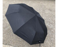 美度（MAYDU）全自动雨伞三折男士商务雨伞两用10骨280T M3385黑色 实拍图